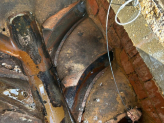 Rat manhole flaps
